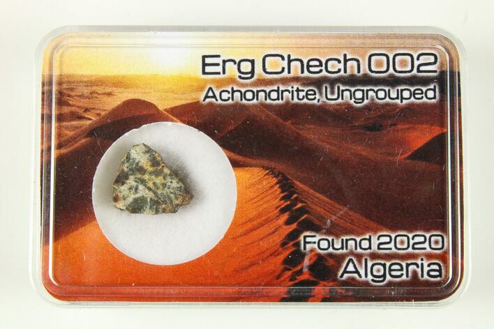 Windowed Erg Chech Meteorite ( g)- Oldest Known Meteorite #284801